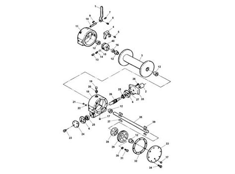 234win00|Ramsey 234 Hydraulic Winch .